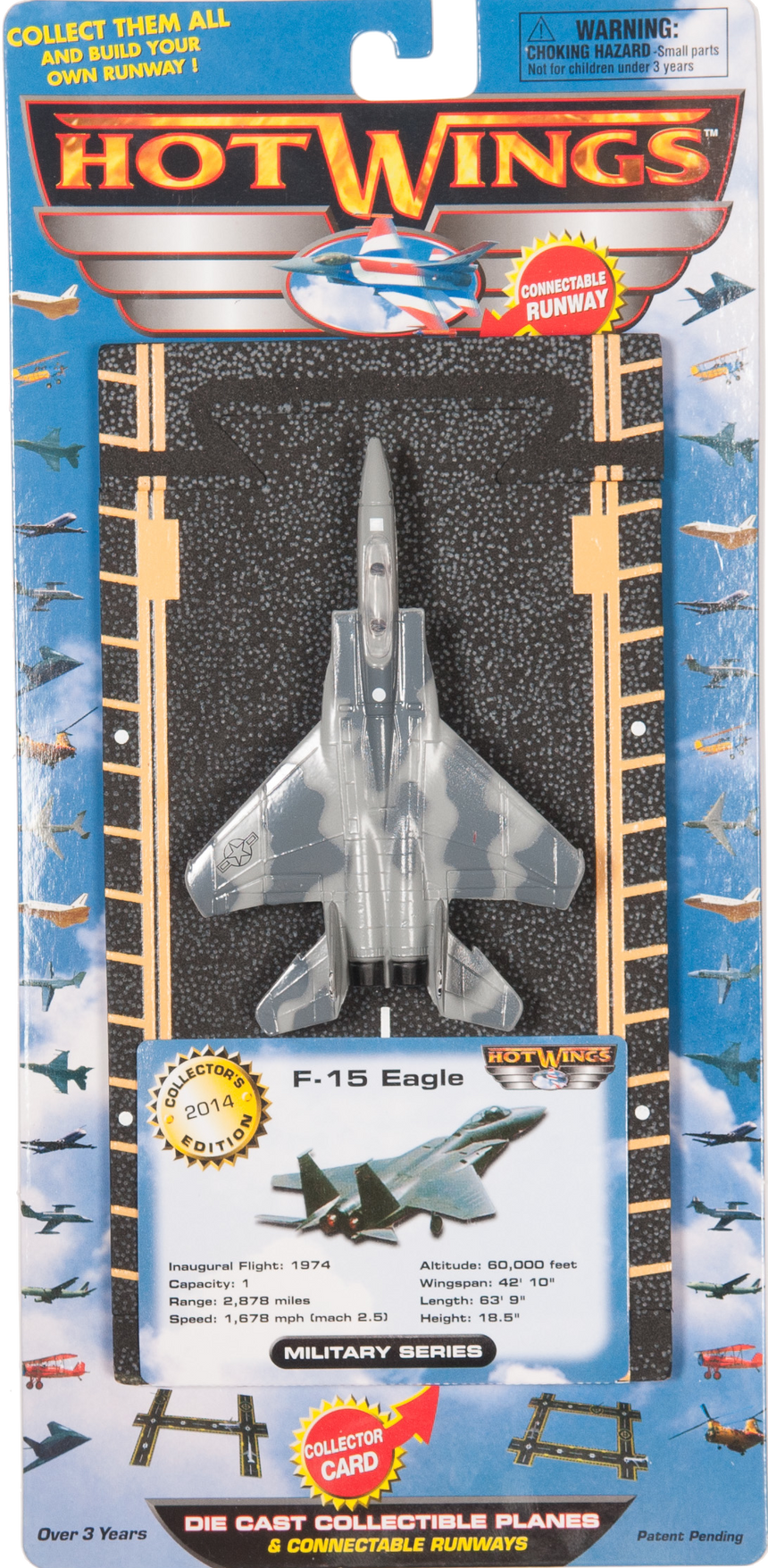 F-15 Eagle (military markings) in Damaged Packaging