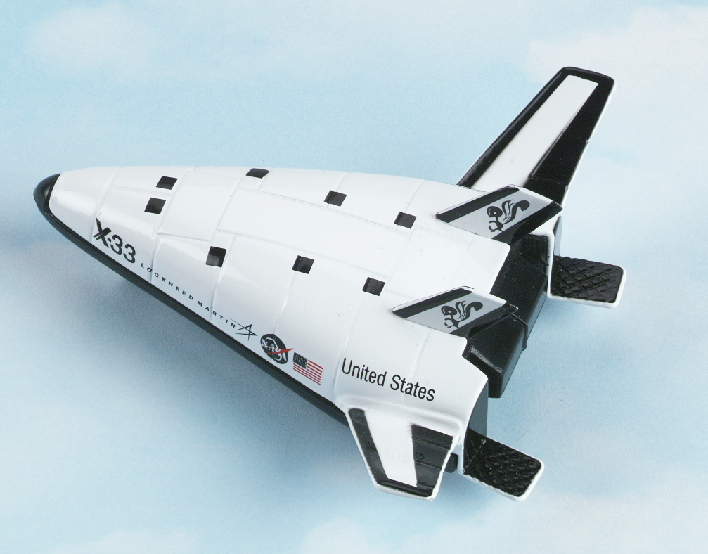 X-33 Hot Wings plane and connectible runway. – Just Think Toys