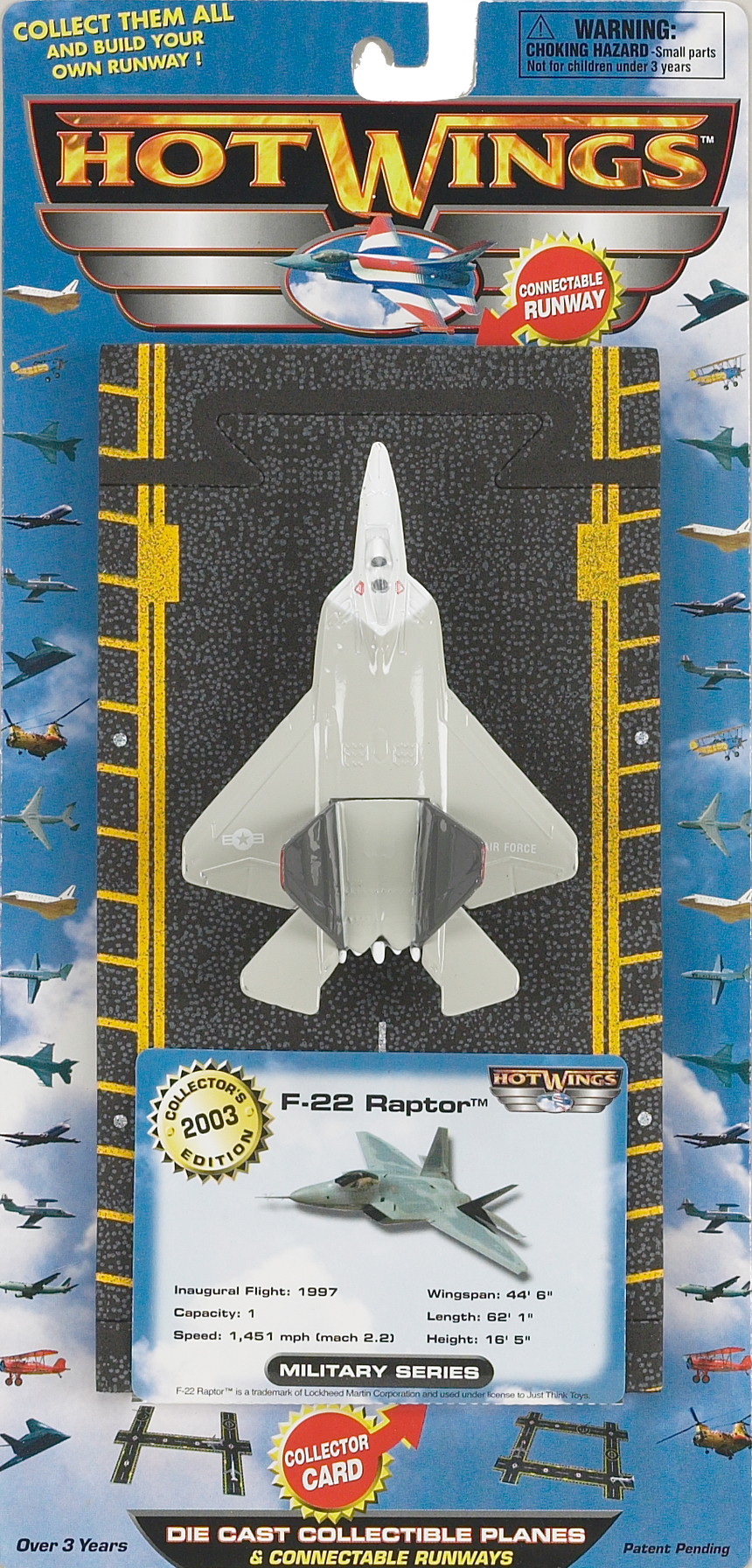 F-22 Raptor (white & grey markings)