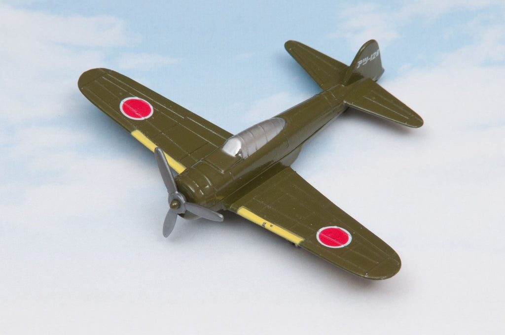 ‘63 Japanese vintage zero airplane toy Japanese Zero Hot Wings plane and connectible runway. – Just Think
