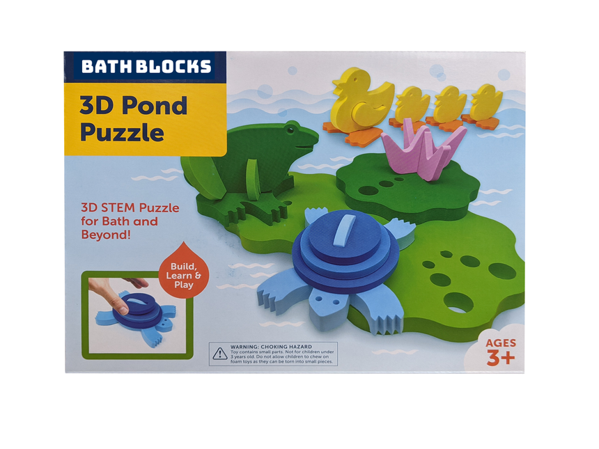 Pond Pals 3D Floating Puzzle & Playset