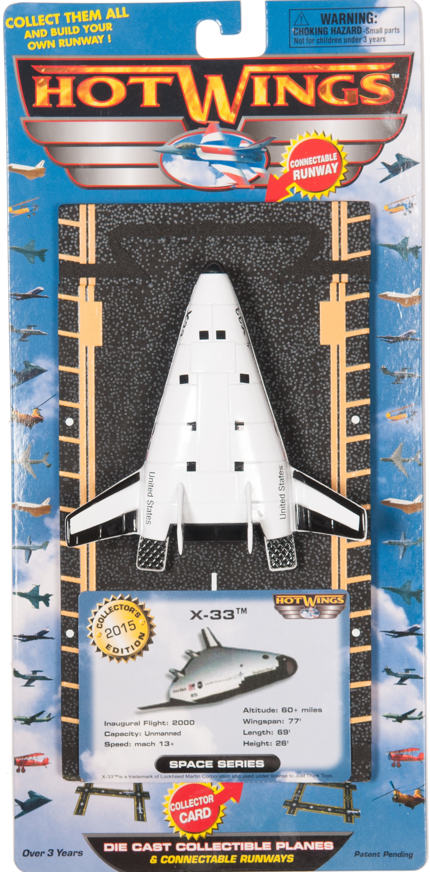 X-33 Hot Wings plane and connectible runway. – Just Think Toys X-33 Hot Wings plane and connectible runway. – Just Think Toys