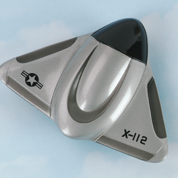 X-112 Space Pod Hot Wings plane and connectible runway. – Just