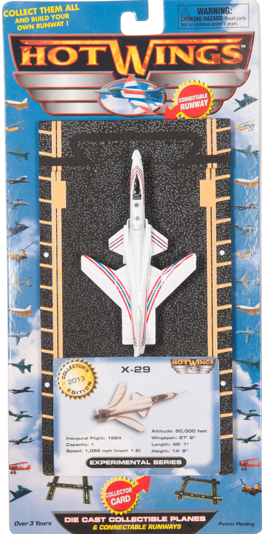 X-29 (with red & blue stripes)