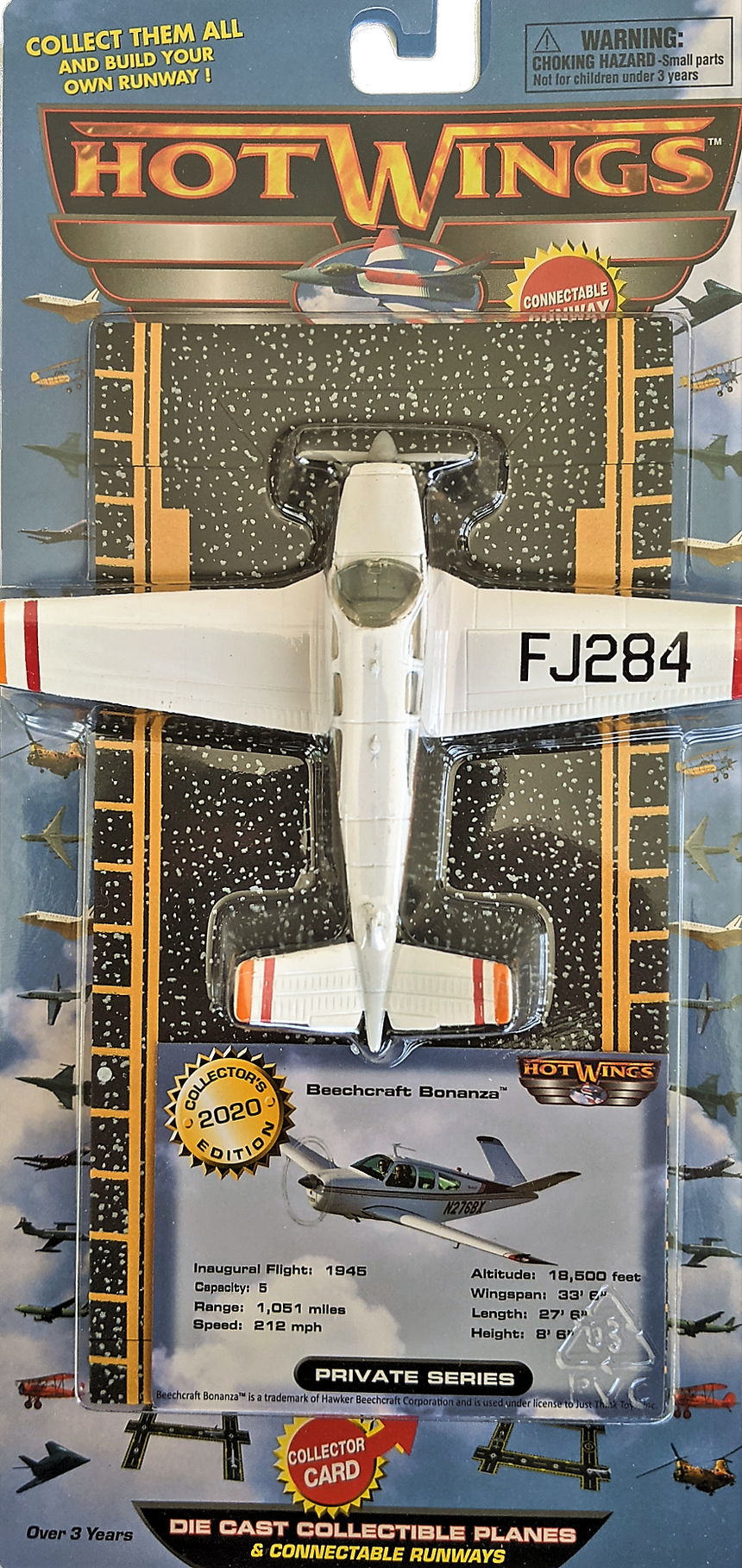Beechcraft Bonanza (orange markings)