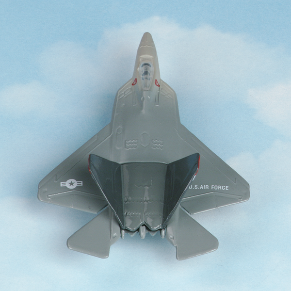 HOTTOYS US AIR FORCE F22 黒人タイプ F22 Die Cast Pull Back | Hill Aerospace Museum