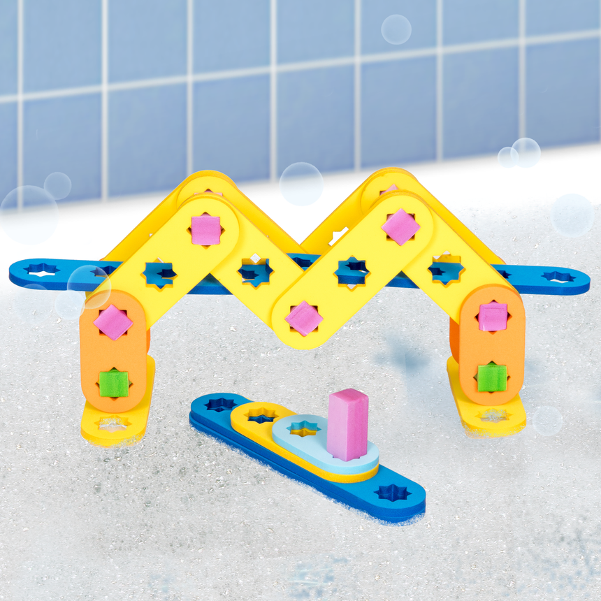 floating building blocks,stem building blocks,floating stem blocks,bath boat play set,foam bath blocks,bath castle toy,stem bath blocks,stem bath toys,building toys,stem blocks,stem bath,stem toys,bath construction toys,stem construction toys